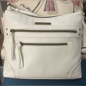 Stone Mountain Accessories White Crossbody Bag